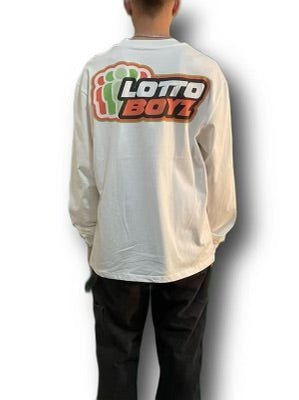 LottoBoyz white long sleeve t-shirt