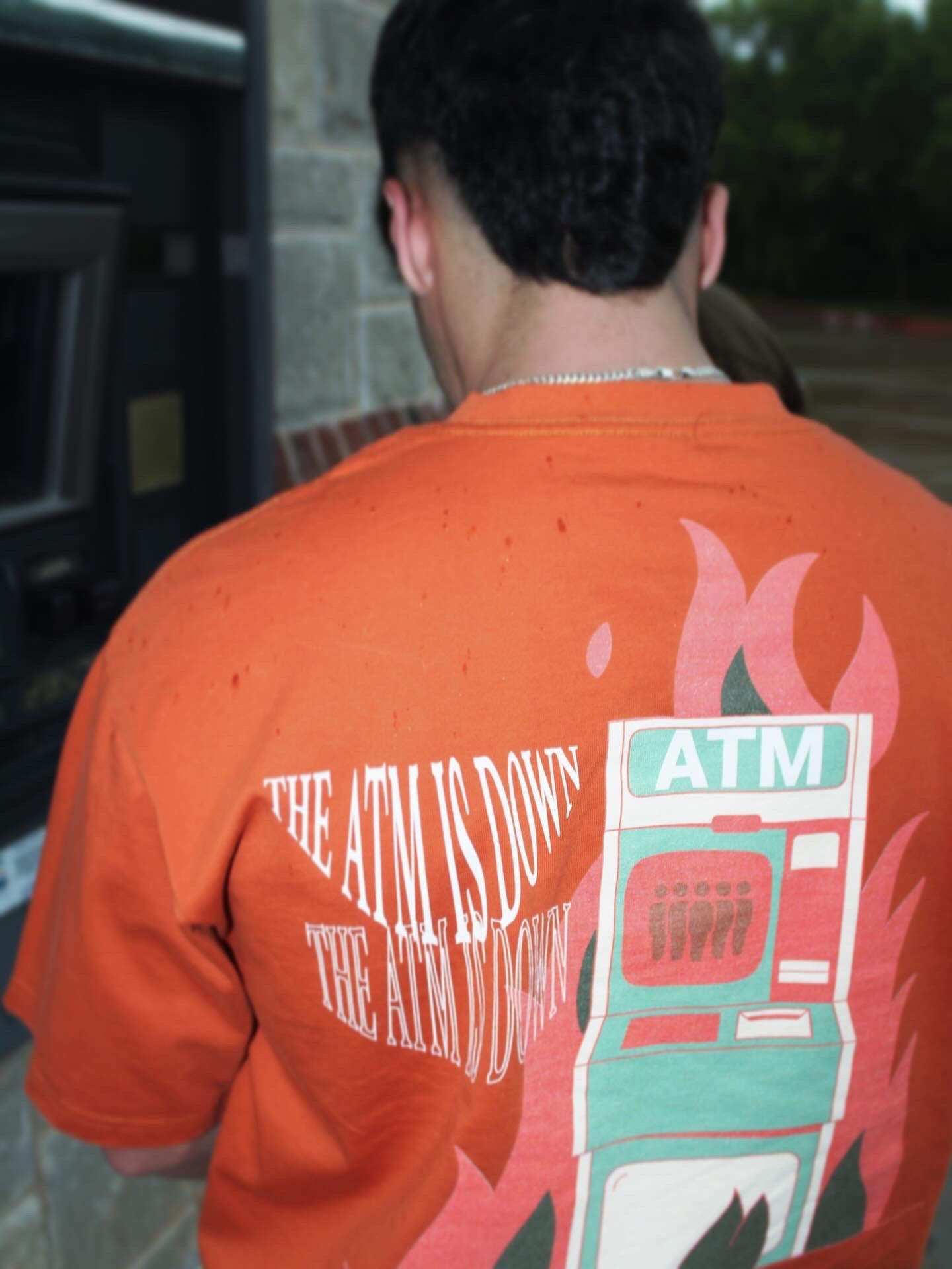 ATM ON FIRE TEE