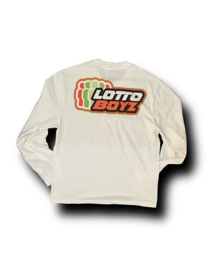 LottoBoyz white long sleeve t-shirt