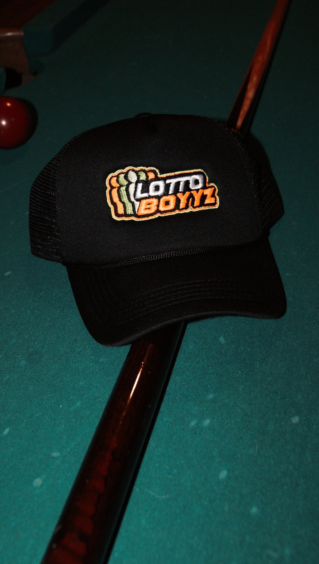 Lottoboyyz OG logo black hat