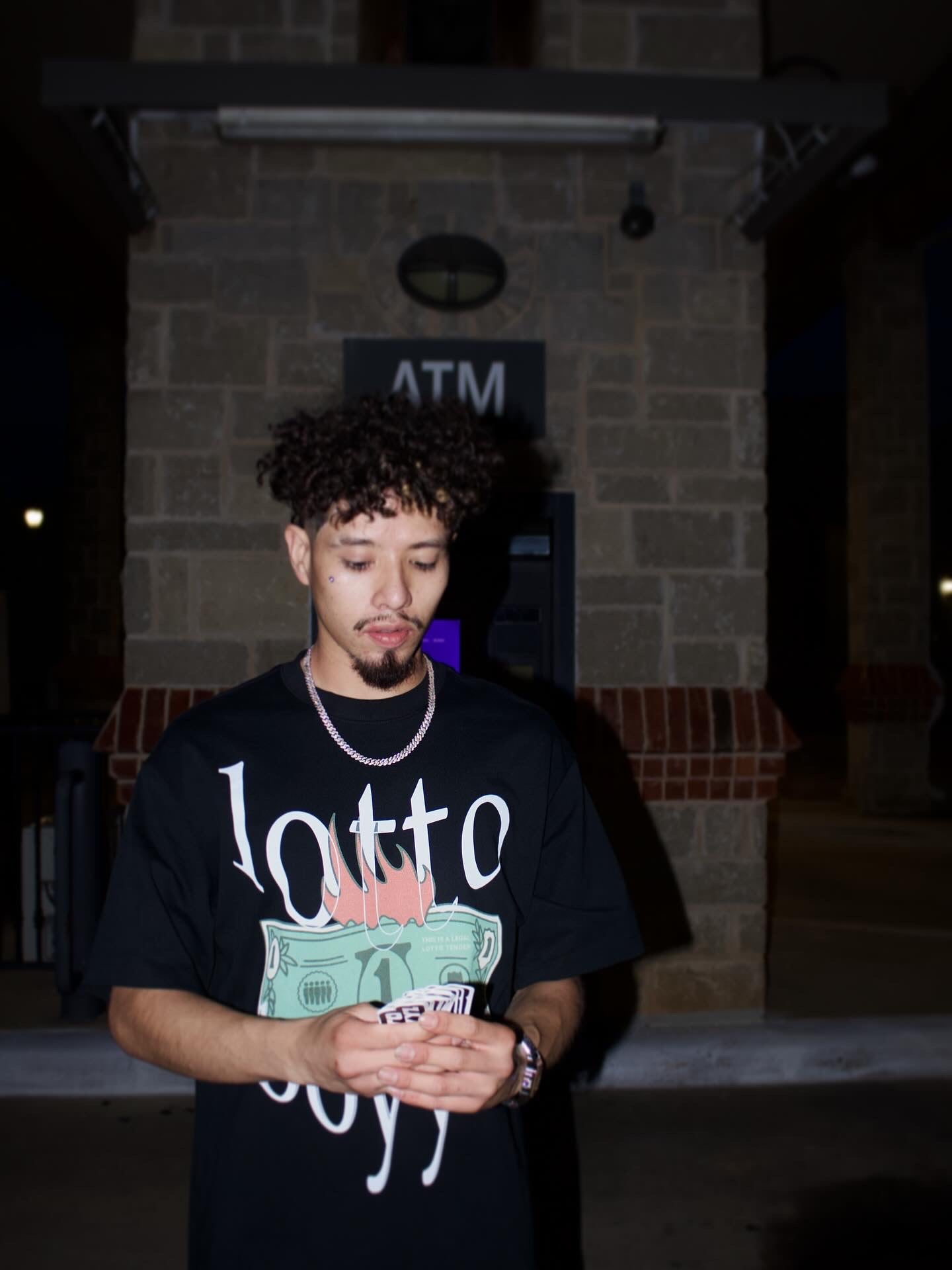 ATM ON FIRE TEE
