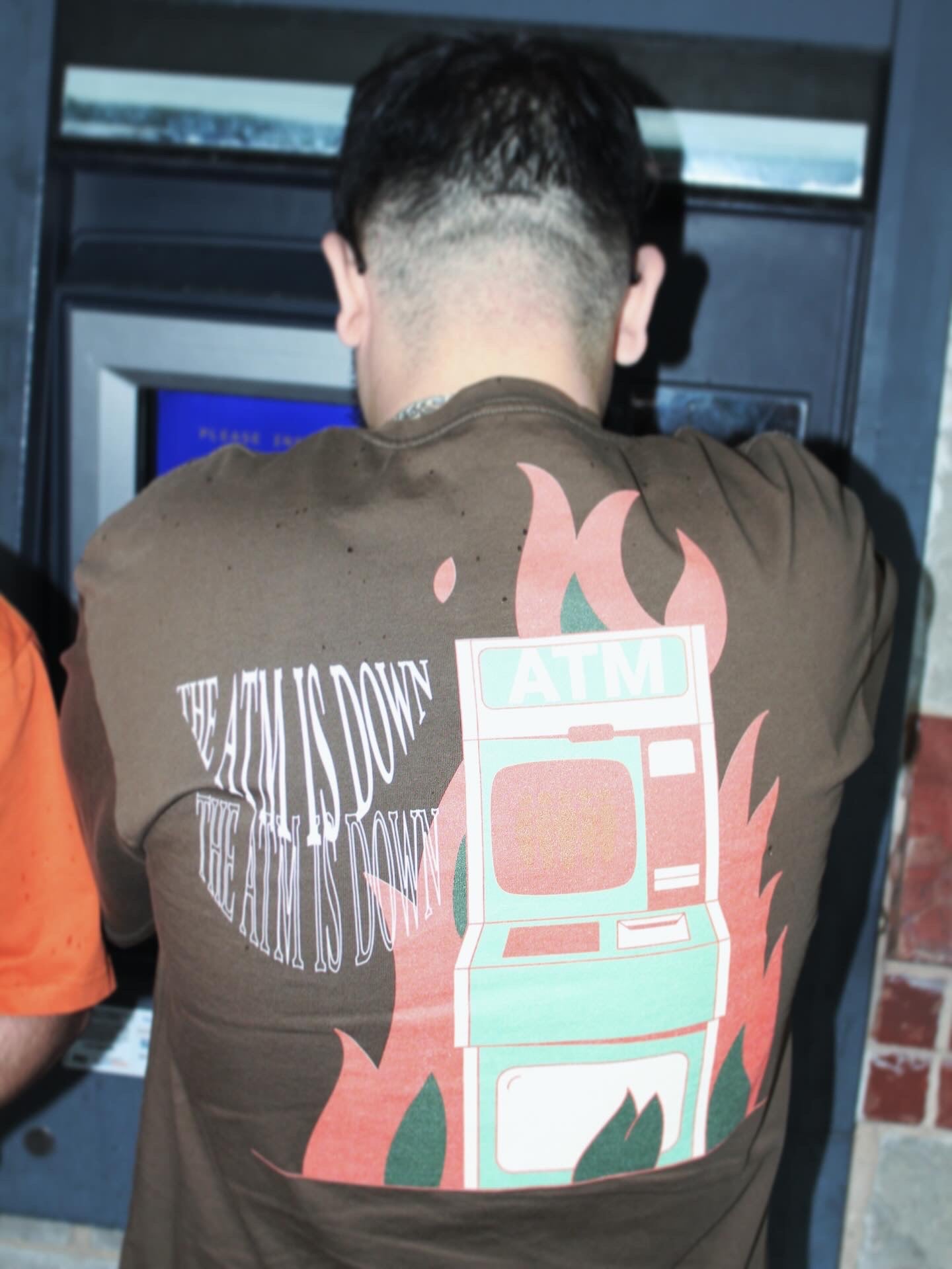ATM ON FIRE TEE