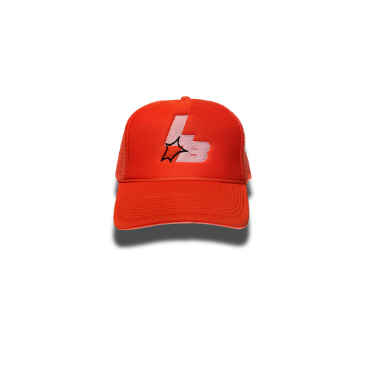 Lottoboyyz Orange "LB" logo Hat