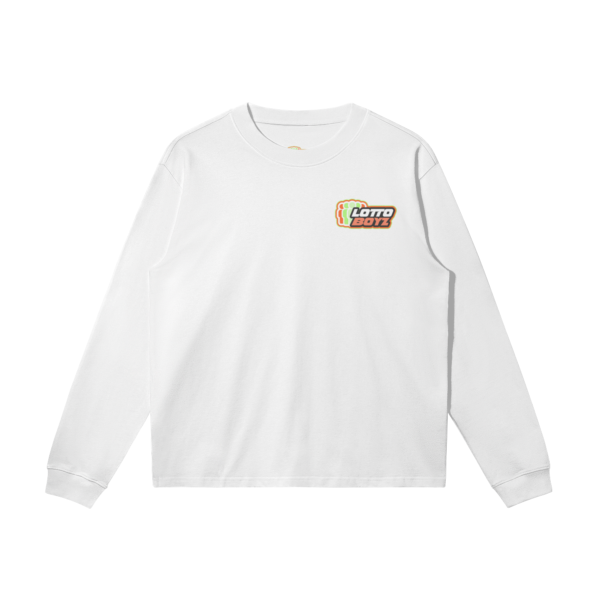 LottoBoyz white long sleeve t-shirt