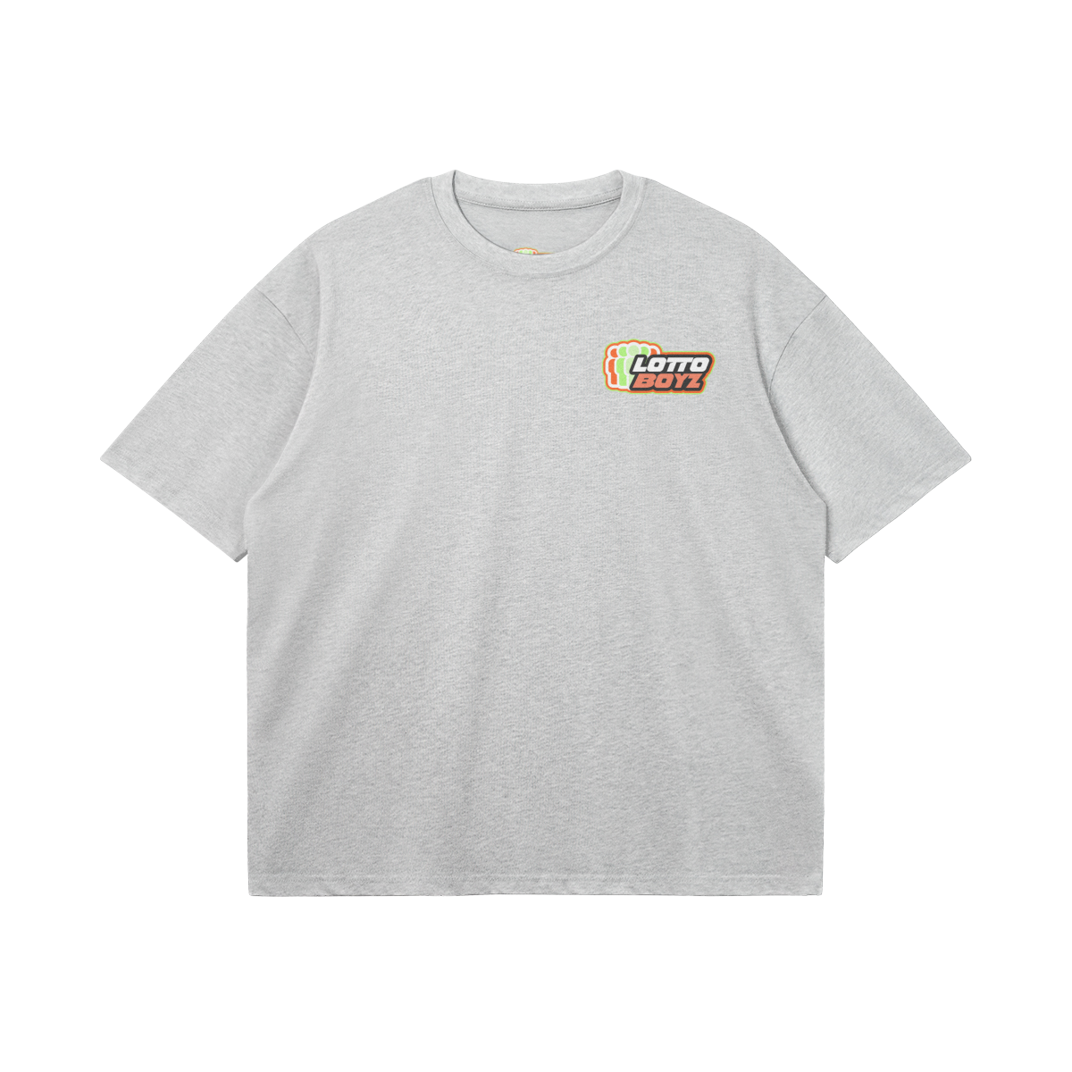 LottoBoyz Heather grey short sleeve t-shirt